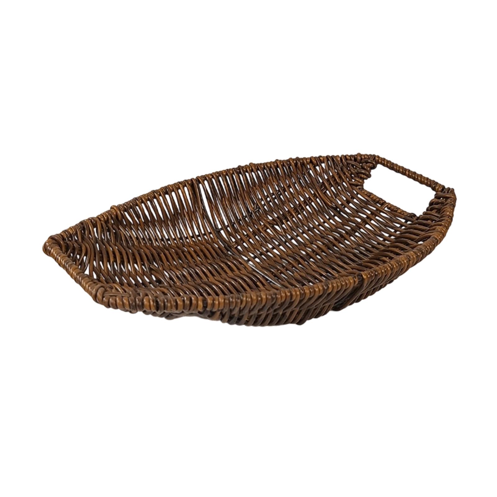 Rustic Rattan Storage Basket S - Food Snacks Drinks 评论和价格