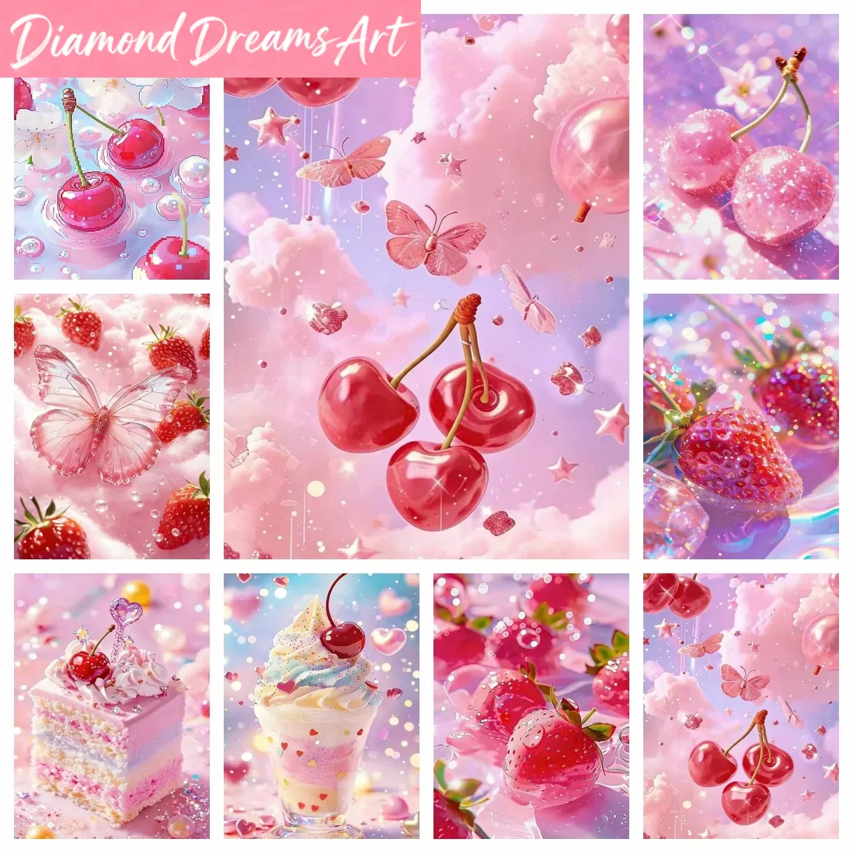 Frameless,Diamond Painting Str - Fruit Roll Up 评论和价格