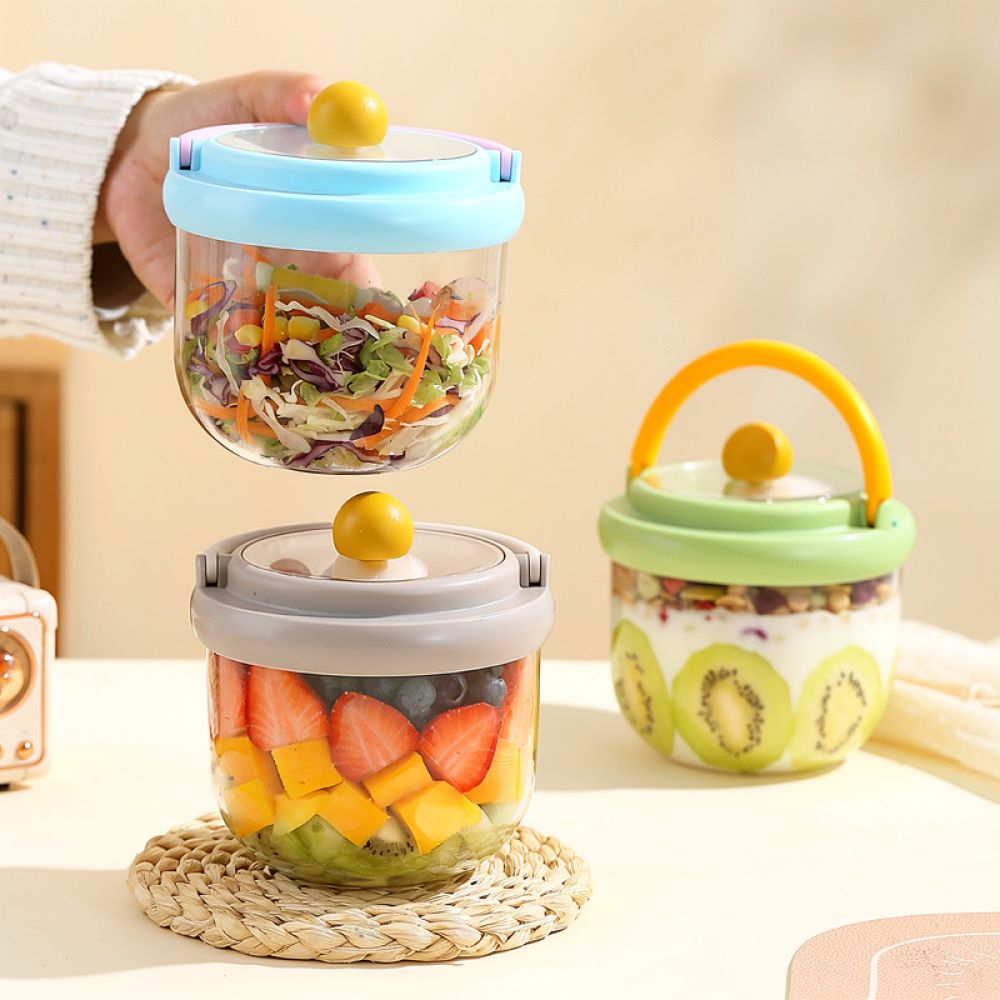 Ins Style Portable Salad Conta - Food Snacks For Camping 评论和价格